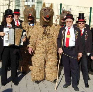 Strohbär Osterburken straw bear