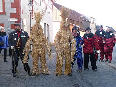 Strohbären Walldürn straw bear